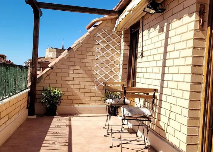 Atico Centrico Con Terraza Y Garaje Apartment